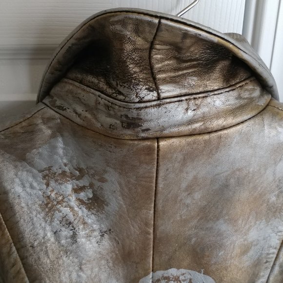 PIMPT One-of-a-Kind Leather Jacket (M) - Picture 4 of 5